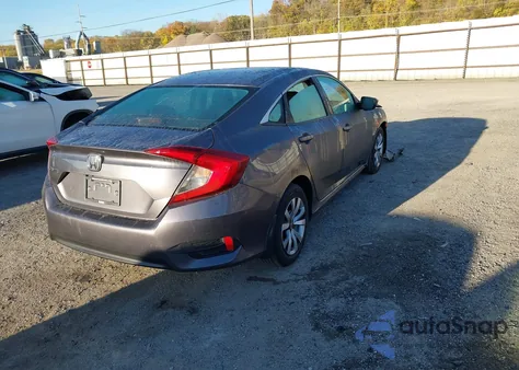 2017 Honda Civic Lx from USA, damaged, VIN 19XFC2F59HE011419